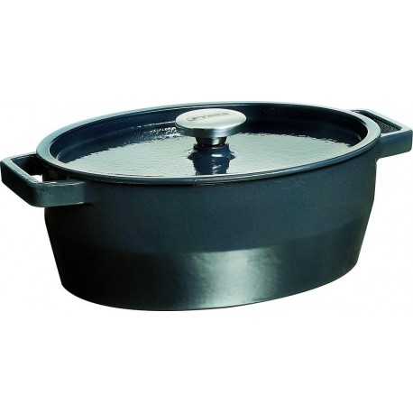 PYREX COCOTTE OVALE GRISE 33CM 5,8L SlowCook SC4AC33/5041 SC4AC33