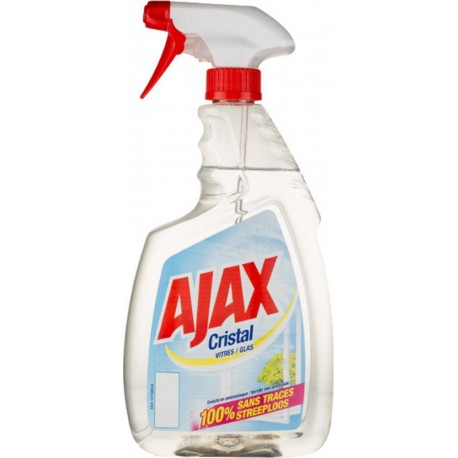 Ajax Spray Vitres Cristal 750ml (lot de 3)