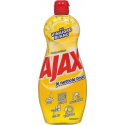 Ajax Gel Je Nettoie Tout Vinaigre Blanc et Citron 750ml (lot de 4)