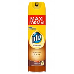 Pliz Sublime Aérosol Brillance et Soin Maxi Format 300ml (lot de 4)