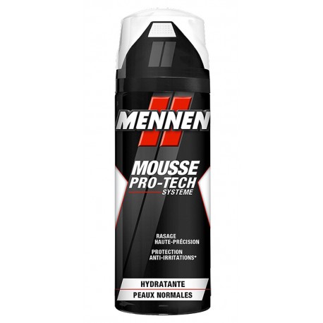Mennen Mousse Pro-Tech Systeme Hydratante Peaux Normales 250ml (lot de 4)