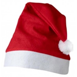 MegaStore Express Bonnet de Noël Taille Adulte (lot de 4)