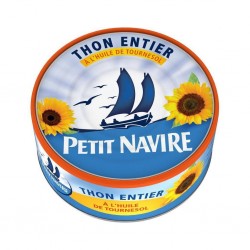 Petit Navire Miettes de Thon à l'Huile de Tournesol 160g (lot de 5)