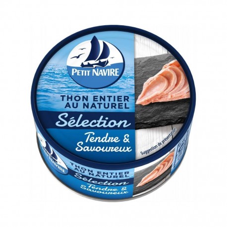 Petit Navire Thon au Naturel Sélection 190g (lot de 5)