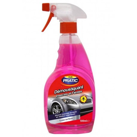 Auto Pratic Démoustiquant Insectes et Fientes Toutes Surfaces 500ml (lot de 3)