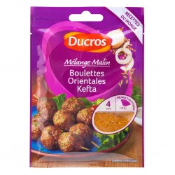Ducros Mélange Malin Boulettes Orientales Kefta à Saupoudrer 20g (lot de 8)