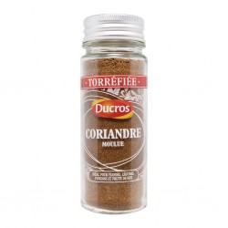Ducros Torréfié Coriandre Moulue Idéal pour Viandes Légumes Poissons Fruits de Mer 40g (lot de 3)