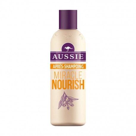 AUSSIE Après-Shampooing Nourish Miracle 250ml (lot de 2)
