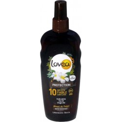 Lovea Huile Sèche Protection SPF 10 Monoï de Tahiti Water Resistant 200ml (lot de 2)