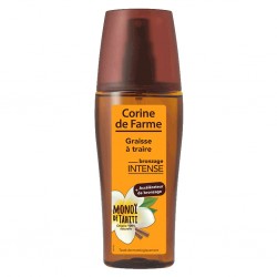 Corine de Farme Graisse à Traire + Accélérateur de Bronzage Intense Monoï de Tahiti 150ml (lot de 2)