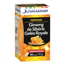 Juvamine Tonus Fortifiant Ginseng de Sibérie Gelée Royale (lot de 2)
