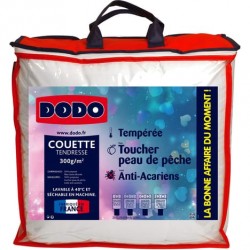 DODO Couette tempérée en microfibre anti-acariens TENDRESSE 200x200cm