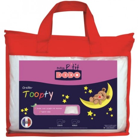 DODO Oreiller bébé DODO TOOPTY 35x45cm (lot de 2)
