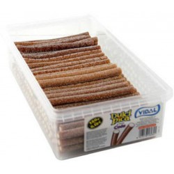 Vidal Tubes Fourrés Cola Acide (Boîte de 150 pièces)