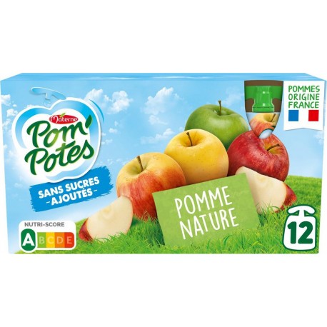 Pom'Potes Pom’Potes Pomme Nature XL