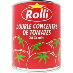 Rolli Concentré de tomates double 880g
