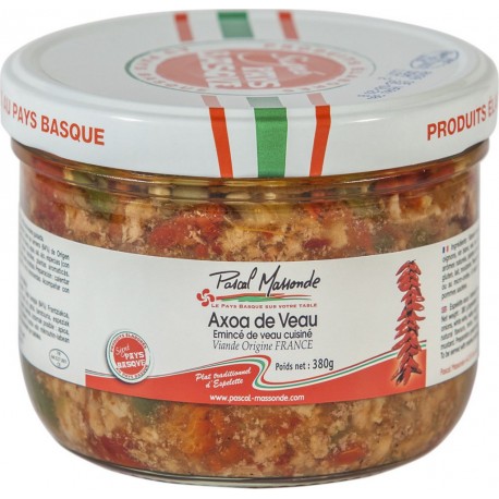 Pascal Massonde Axoa de veau