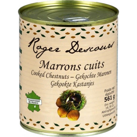Roger Descours Marrons cuits 561g