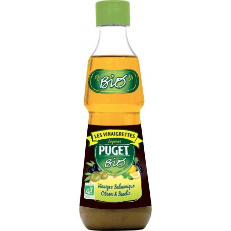 Puget Vinaigrette balsamique citron & basilic 330ml