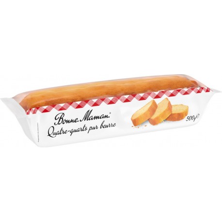 Bonne Maman Quatre-quarts beurre frais 500g