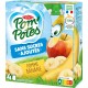 Pom'Potes Compote Pomme Banane sans sucres ajoutés 4x90g