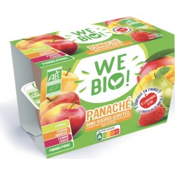 We Bio Purée Bio de pomme panache
