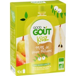 Good Gout Gourde poire Williams sans sucres ajoutés Bio
