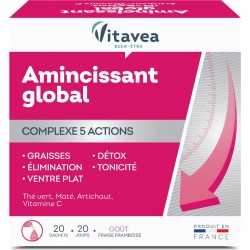 Aqualigne Préparation pour boisson minceur 5 actions