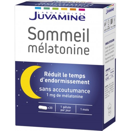 Juvamine Complément alimentaire Sommeil Mélatonine 11g