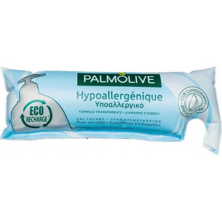 Palmolive Savon Hypoallergénique Formule Transparente Berlingot 250ml (lot de 10)