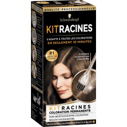 R1 Schwarzkopf Coloration Kit racines châtain clair