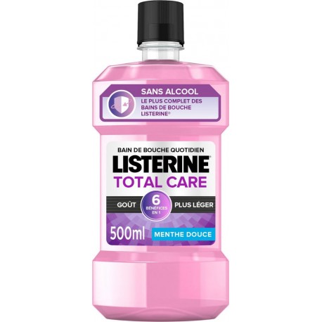 Listerine Bain de bouche Total Care 6-en-1 500ml