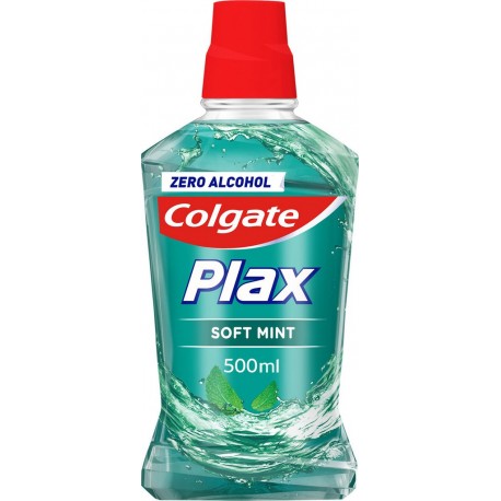 Colgate Bain de bouche Soft Mint sans alcool 500ml