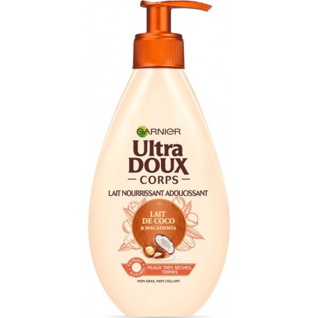 Ultra Doux Lait nourrissant lait de coco et macadamia 250ml