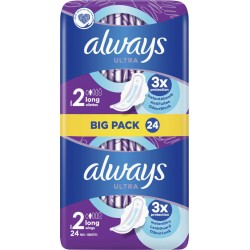 2 Always Serviette hygiénique avec ailette taille