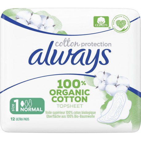 Always Serviette hygiénique protection coton