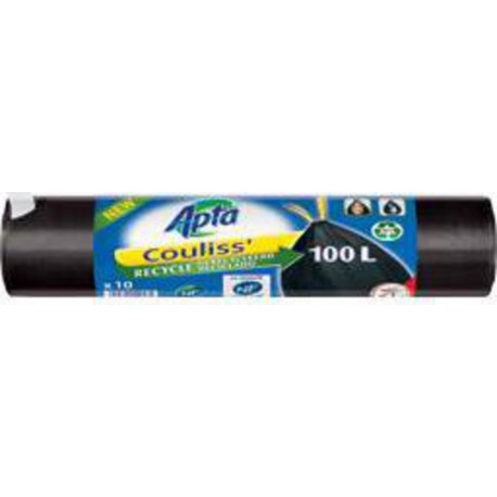 Apta Sac poubelle Couliss' 100 l les 10 sacs