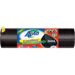 Apta Sac poubelle Couliss' 30 l les 20 sacs