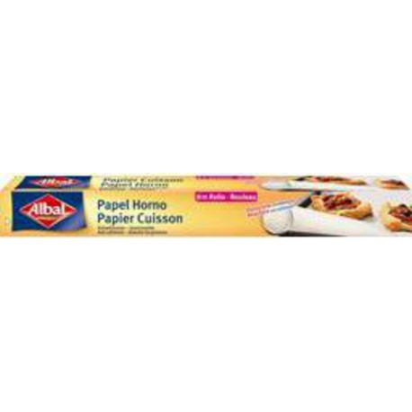ALBAL PAPIER CUISSON ROULEAU8M