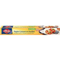 ALBAL PAPIER CUISSON 16 FEUILL