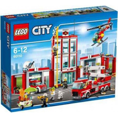 LEGO 60110 City - La caserne des pompiers