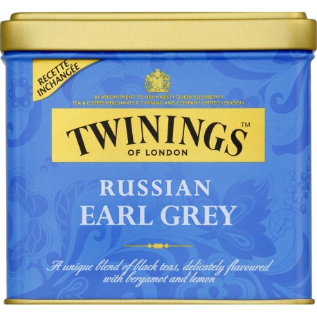 TWININGS Thé Russian Earl Grey 150g