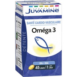 Juvamine Détente Santé Cardio-Vasculaire Oméga 3 (lot de 2)