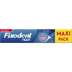Fixodent Plus Anti-Particules Goût Neutre Maxi Pack 57g (lot de 3)