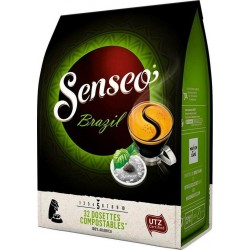Senseo Dosettes café moulu Brazil 100% arabica x32 220g
