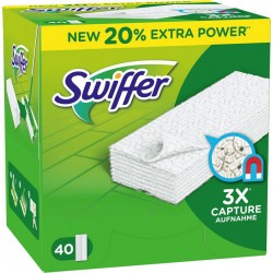 Swiffer Lingettes Sèches pour Balai Swiffer x40