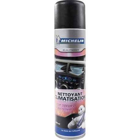 Michelin Expert Nettoyant Climatisation Stop Odeurs Anti-Bactérien 400ml
