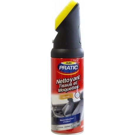 Auto Pratic Nettoyant Tissus et Moquettes Parfum Agrumes 400ml