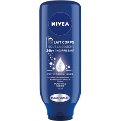 Nivea Lait Corps Sous La Douche Nourrisante à l’Huile d’Amande Douce Peaux Très Sèches 400ml