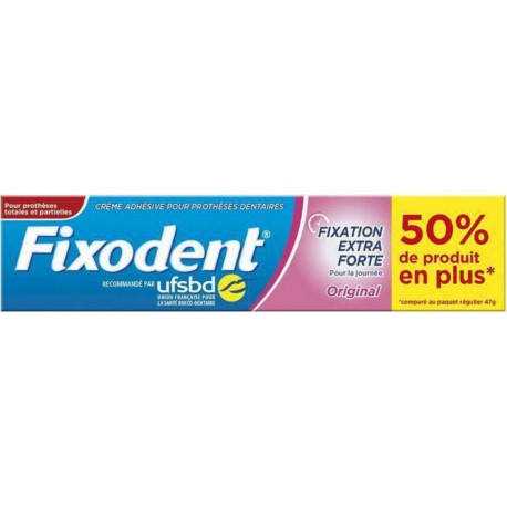 Fixodent Fixation Extra Forte Original 70,5g